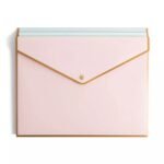 3ct Poly Document Holders with Snap Cover Pastels: Office Supplies File Organizer & Document Sorter - Image 3