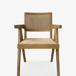 Topher Dining Chair (Set of 2) Color Natural